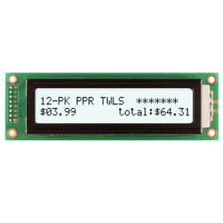 Wyświetlacz alfanumeryczny LCD, , Alfanumeryczny, NEWHAVEN DISPLAY INTERNATIONAL