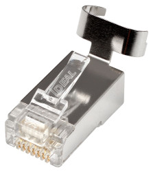 Złącze RJ45 Wtyk Złącze RJ45 Montaż na zacisku Cat6a Ideal Industries 8-żyłowe
