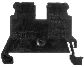 Złączka 2-przewodowa 2,5mm2 czarna 870-905 /100szt./