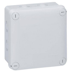 Legrand 092024 Plexo Junction Box 105x105x55mm IP55 IK07 Light Grey