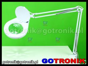 Lampa z lupą 8D 60LED