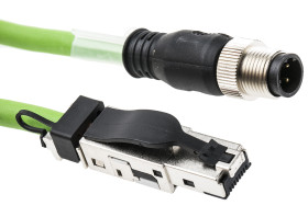 Kabel Ethernet Cat5 długość 3m Z zakończeniem Weidmuller PUR