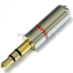 Jack 3,5 WTYK stereo złoty HQ PROLINK