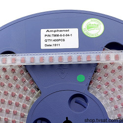 TMM-5-0-04-1 Connector Stright DIP Female 4W THT AMPHENOL