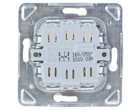 IMPRESJA Łącznik schodowy podwójny ecru ŁP-10Y/m/27