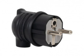 Wtyczka gumowa kątowa NOVA 16A 230V F6.0362