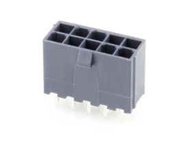 Molex Listwa kołkowa, żeńska, do wbudowania, standardowa Ilość pinów 10 Wymiary siatki: 4.2 mm 1724470210 1 szt. paleta