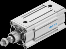 3656861 Standard cylinder, DSBC, dia. 80 mm, M20x1.5, G3/8, D3, PPSA