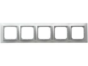 IMPRESJA METALIK Ramka 5 pięciokrotna srebro R-5Y/18 OSPEL