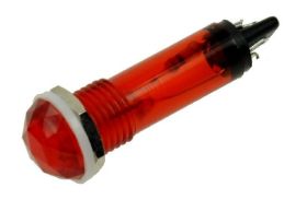 KONTROLKA N-808-R-230VAC 10,5MM CZERW