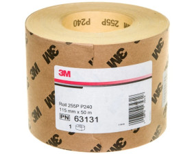 Papier ścierny w rolce 255P P240 115mm x 50m PN63131 GC801023976/7000084397 /2szt./