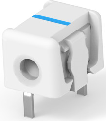 Connector, 1 pole, pitch 0.16 mm, straight, natural, 1-2106751-1