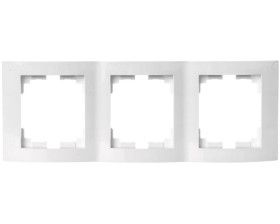 LOGI Ramka potrójna pionowa Biały 021530002 25123