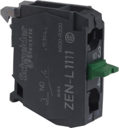 Auxiliary switch, 1 Form A (N/O), 240 V, 3 A, ZENL1111TQ