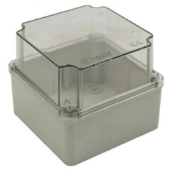 Puszka BS 120x120x100 pokrywa przeźroczysta IP66