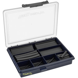 Cimco 181680 Heatshrink Set 130 Pc Black Polyolefin 2:1 Halogen-Free