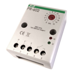 Przekaźnik priorytetowy 230V 16A bezp. pod. montaż natablicowy F&F PR-602