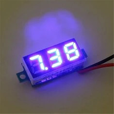5 sztuk Geekcreit® niebieski LED 0,28 cala 3,2V-30V mini cyfrowy voltomierz tester napięcia dwuliniowy voltomierz