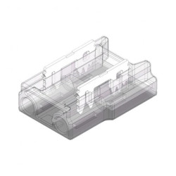 Złącze do taśmy LED - MC - MONO 8mm - SMD/COB - taśma do przewodu - ED00033909