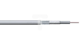 Przewód koncentryczny YWDXpek 75 1,0/4,8 TRISHIELD kl.A ekran AL/PET + oplot 77 procent + ekran AL/PET Eca UHD-4K CESAT /1000m/