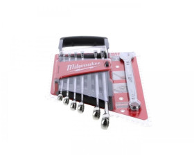 Zestaw kluczy płasko-oczkowych MAxBITE 7 szt.. - metryczny 4932464257