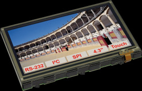 EA EDIP-TFT43-A TFT graphic display 10.9cm 480x272 with intelligence