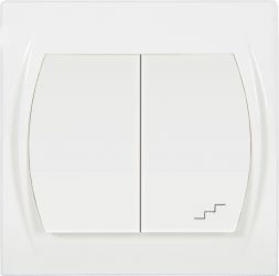 Łącznik jednobiegunowy ze schodowym