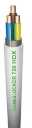 Przewód instalacyjny FLAMEBLOCKER 750 HDXżo 3x1,5 RE 1kV LSOH Dca /100m/