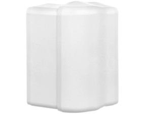 Pokrywa narożna zewnętrzna EKD 100x40mm biała 8516