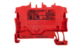 Złączka Szynowa 2-Przewodowa 1,5Mm2 Czerwona 2001-1203 Topjobs