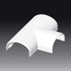 Pokrywa odgałęźna dla kanałów LE 40 biała 8754_HB