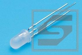 Dioda LED 5mm czerw./ziel. 5ARG9HWB ws.anoda; 3 nogi matowa;Kento;RoHS