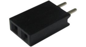 Złącze szpilkowe 2-pinowe raster: 2.54mm -rzędowe RND Przewlekany