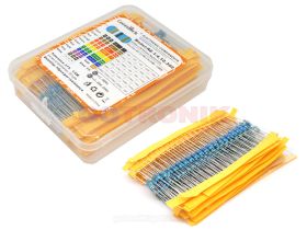 Zestaw rezystorów 0,25W 600szt. (30 wartości x 20szt.)