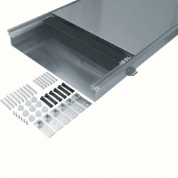 tehalit.BK Kanał współpoziomy wanna stalowa BKW 600X(80-120) stal BKW600080