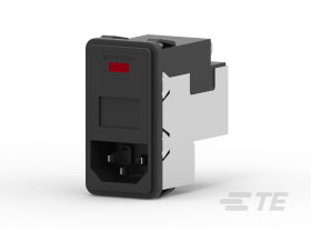 Filtr EMI 3A 230 V AC 50 / 60Hz TE Connectivity Zatrzaskowy