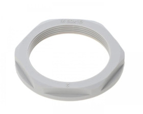 Nakrętka poliamidowa M50 N 50M szara E03DK-02020100701