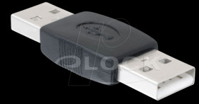 65011 Adaptor USB A plug &gt; USB A plug