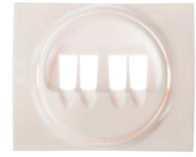 SISTENA LIFE Plakietka gniazda głośnikowego podwójnego arctic 771025