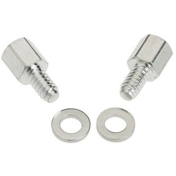 Threaded bolt, UNC 4-40 for D-Sub, 09670029007