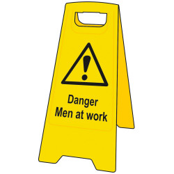Scan 4710 Heavy-Duty &#x27;A&#x27; Board: Danger Men At Work