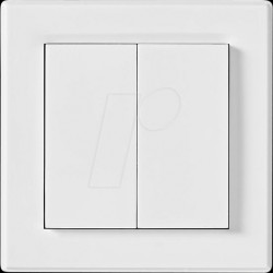 RFWS20WT Wall switch, RF, 2 buttons