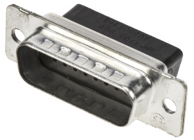 Złącze D-Sub 26-pinowe Męski Proste Montaż na kablu