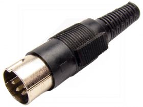 Wtyk WM-545;DIN-5;męski;na przewód Stereo