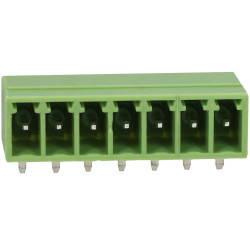 TruConnect 213947 7 Way 8A Plug-in Side Header Closed 3.5mm