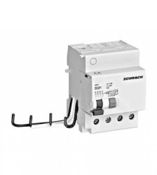 Blok dodatkowy RCD dla AMPARO MCB 4-biegu, typ A, 40A, 30mA