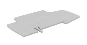 Płytka rozdzielająca Przegroda rozdzielająca sekcje Phoenix Contact wymiary styku 53 x 2mm Bloki zaciskowe do montażu