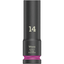 Nasadka udarowe, gniazdo: Standardowa nasadka udarowa, rozmiar: 83mm, napęd: Sześciokątny, rozmiar: 1/2 cala, dł. 150 mm