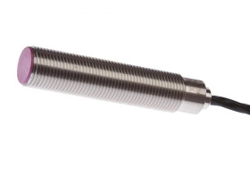 Czujnik indukcyjny M12x1 dł: 56mm zabudowany Sn: 3mm 10-35V PNP NO DC 150 stC kabel 5m IP50 IB12C341