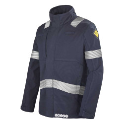 Kurtka typu softshell, TEIDE, rodzaj Męski, M, Granatowy